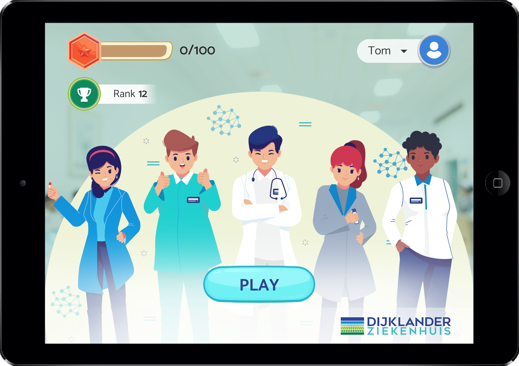 Gamified leerplatform Dijklander Ziekenhuis, APPelit